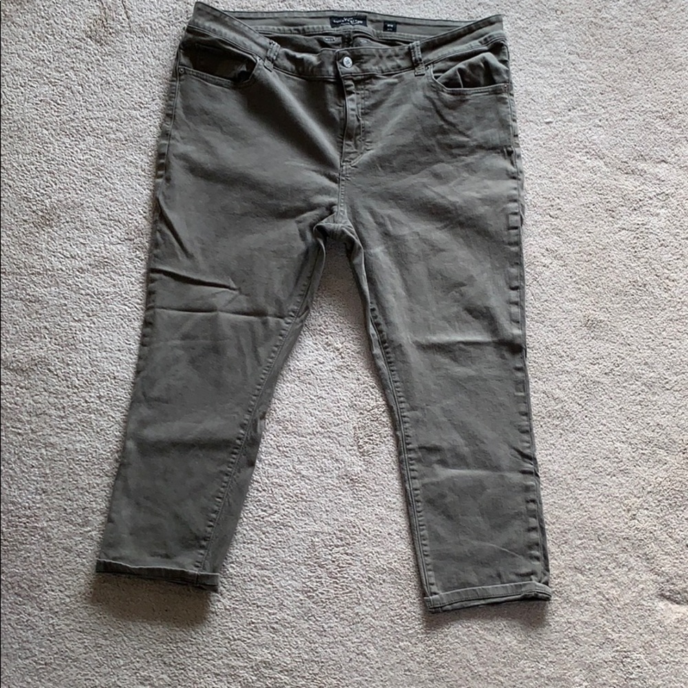 Lucky Brand olive green jeans